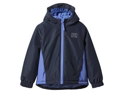 lupilu Kinder ski-jas (Donkerblauw/lichtblauw, 110/116)