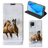 Huawei P40 Lite Hoesje maken Paarden - thumbnail