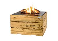 Happy Cocooning: Vierkant Driftwood - Antraciet