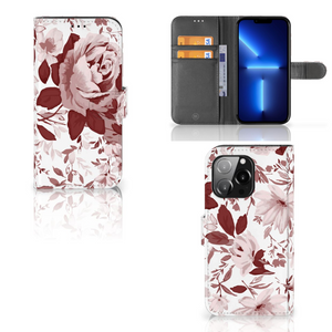 Hoesje iPhone 13 Pro Watercolor Flowers