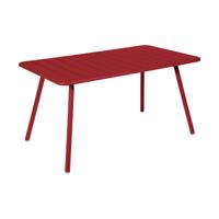 Fermob Luxembourg tuintafel 143x80 cm Chili