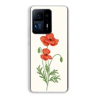 Red poppy: Xiaomi Mi Mix 4 Transparant Hoesje