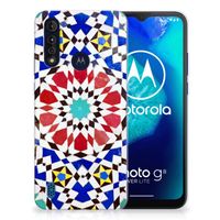 Motorola Moto G8 Power Lite TPU Siliconen Hoesje Mozaïek - thumbnail