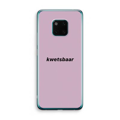 kwetsbaar: Huawei Mate 20 Pro Transparant Hoesje
