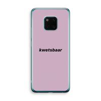 kwetsbaar: Huawei Mate 20 Pro Transparant Hoesje kwetsbaar: Huawei Mate 20 Pro Transparant Hoesje