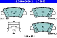 ATE Remblokset 13.0470-5650.2