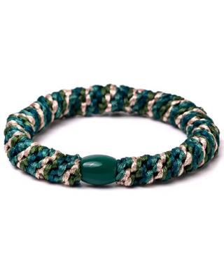 Banditz Haarelastiekje en Armband Petrol Green Mix