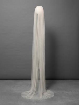 Poirier S12-210-1-SOFT-Peach Sluier - 210 cm