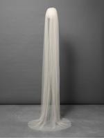 Poirier S12-210-1-SOFT-Peach Sluier - 210 cm