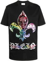 Philipp Plein t-shirt SS Chrome à col rond - Noir - thumbnail