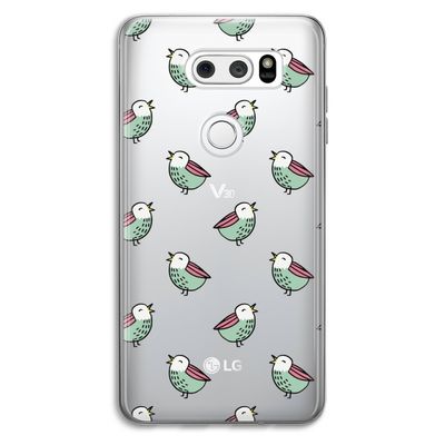 Vogeltjes: LG V30 Transparant Hoesje