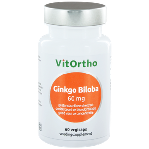 VitOrtho Ginkgo Biloba Extract 60mg Capsules