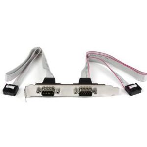 StarTech.com 2-poort 40cm DB9 Seriële Poort Bracket naar 10-pins Moederbord