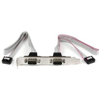 StarTech.com 2-poort 40cm DB9 Seriële Poort Bracket naar 10-pins Moederbord