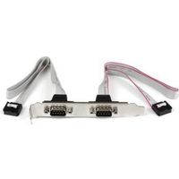 StarTech.com 2-poort 40cm DB9 Seriële Poort Bracket naar 10-pins Moederbord