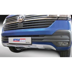 RGM Voorspoiler 'Skid-Plate' passend voor Volkswagen Transporter T6.1 2020- Zilver (ABS) GRFSP166S