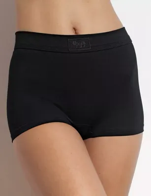 Double Comfort short dames - Lekker zitten ondergoed dames - Badstof kruisje - katoenen dames ondergoed