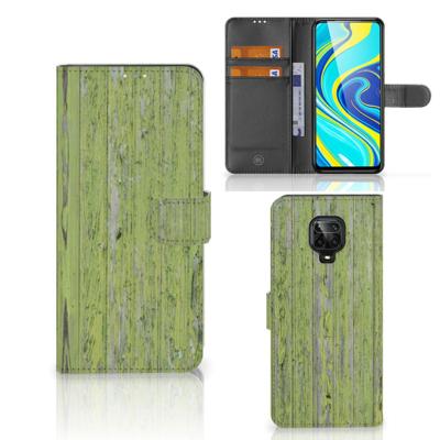 Xiaomi Redmi Note 9 Pro | Note 9S | Book Style Case | Green Wood