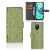 Xiaomi Redmi Note 9 Pro | Note 9S | Book Style Case | Green Wood