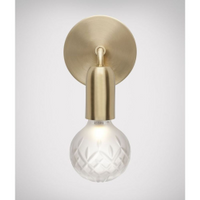 Lee Broom Crystal Bulb Wall Wandlamp - Messing - thumbnail
