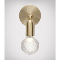 Lee Broom Crystal Bulb Wall Wandlamp - Messing