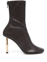 Lanvin bottines Sequence 95 mm en cuir - Marron - thumbnail