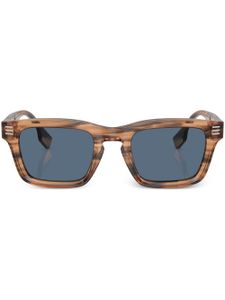 Burberry Eyewear lunettes de soleil à monture rectangulaire - Marron