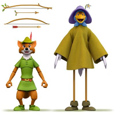 Super7 Disney: Ultimates Wave 2 - Robin Hood Stork Costume 7 inch Action Figure Speelfiguur