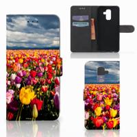 Samsung Galaxy A6 Plus 2018 Hoesje Tulpen