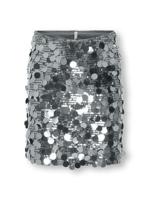 Kids ONLY winter rok meisjes - grijs - KogJadel - pailletten Kids ONLY winter rok meisjes - grijs - KogJadel - pailletten