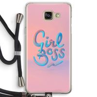 Girl boss: Samsung Galaxy A5 (2016) Transparant Hoesje met koord