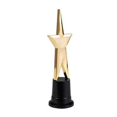 Boland Star award prijs - gouden ster - 22 cm - kunststof - prijzen - feestartikelen Boland Star award prijs - gouden ster - 22 cm - kunststof - prijzen - feestartikelen