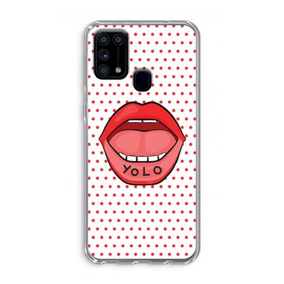 Yolo Denise: Samsung Galaxy M31 Transparant Hoesje