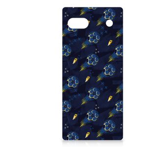 Doorzichtige Silicone Hoesje voor Google Pixel 6A Voetbal