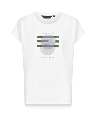 Life-line Life Line Esther Dames T-shirt White 44