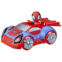 Hasbro Spidey and His Amazing Friends Glow Tech Web-Crawler en Spidey Actiefiguur