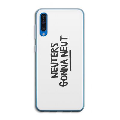 Neuters: Samsung Galaxy A50 Transparant Hoesje