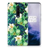 OnePlus 7 Pro | TPU Case | Orchidee Groen