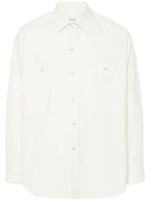 LEMAIRE chemise en serge - Blanc