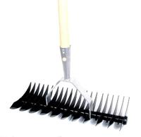 MM Eurotool Verticuteerhark mm dubbel met steel 160cm