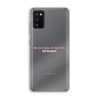 gij beslist: Samsung Galaxy A41 Transparant Hoesje