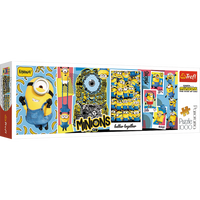 Minions Panorama Puzzel - thumbnail