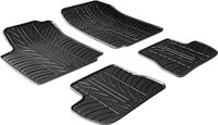 Rubbermatten passend voor Citroen C2 van 2003 (T-Design 4-delig) GL0112