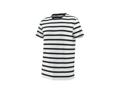 esmara Men T-shirt (Donkerblauw/wit, S)