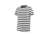 esmara Men T-shirt (Donkerblauw/wit, S)