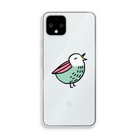 Birdy: Pixel 4 Transparant Hoesje