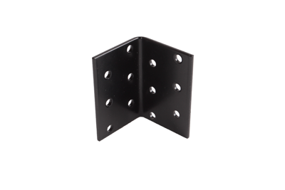 Waelbers Verbindingshoek 40x40x60mm zwart - 50 Stuk(s) - 448407.11