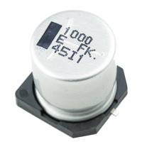 Panasonic Elektrolytische condensator SMD 1000 µF 25 V 20 % (Ø) 12.5 mm 1 stuk(s)