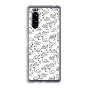 Zwanen: Sony Xperia 5 Transparant Hoesje