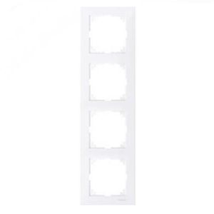Afdekraam 4 voudig pure MTN4040 3625 Schneider Merten